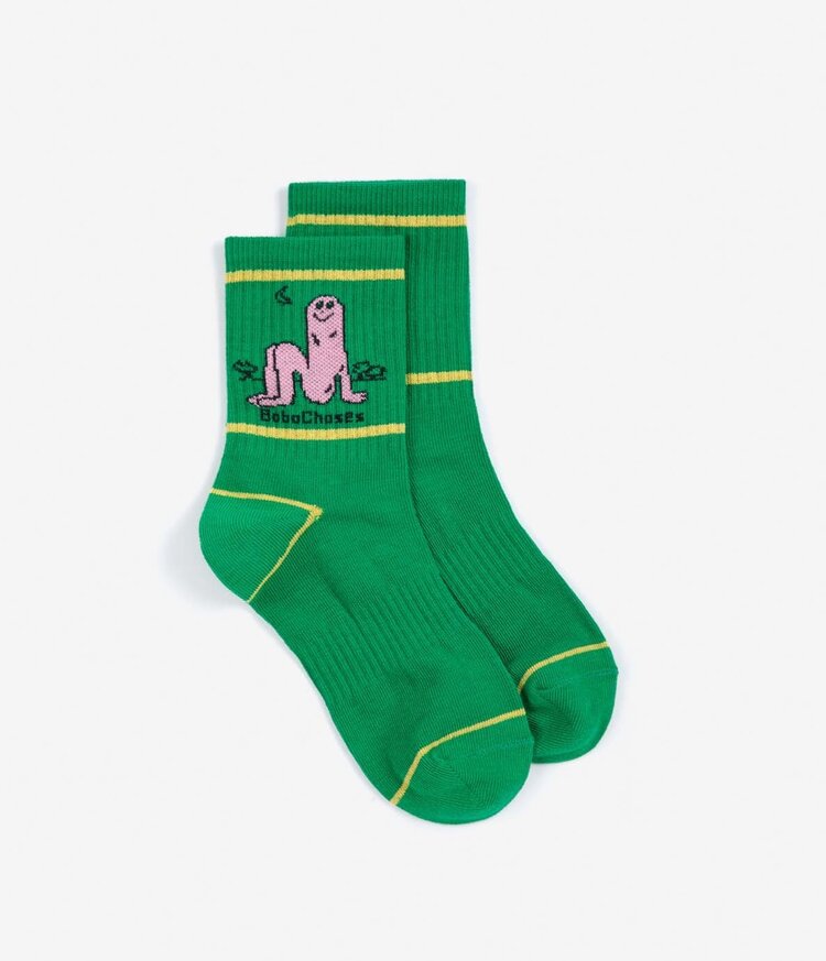 Bobo Choses Long Puff short socks