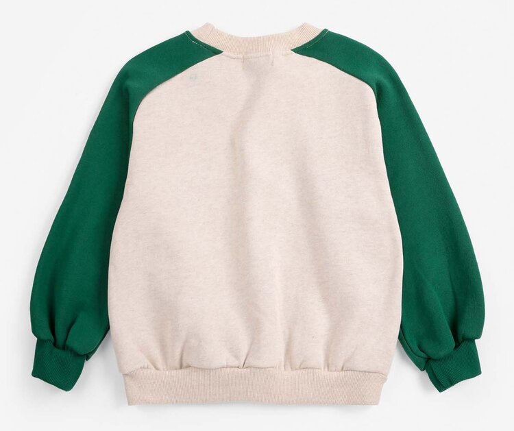 Bobo Choses  Mr. Footish raglan sweatshirt