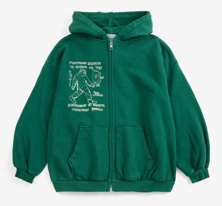 Bobo Choses Mr. Footish zipped hoodie
