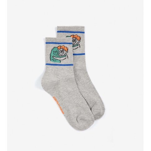 Bobo Choses Hug Hairy Monster short socks