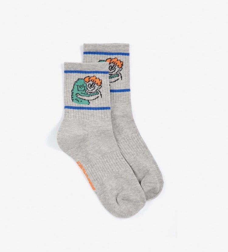Bobo Choses Hug Hairy Monster short socks