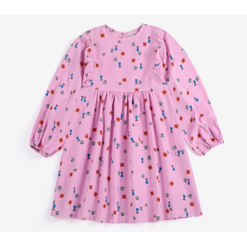 Bobo Choses Blossom all over woven dress