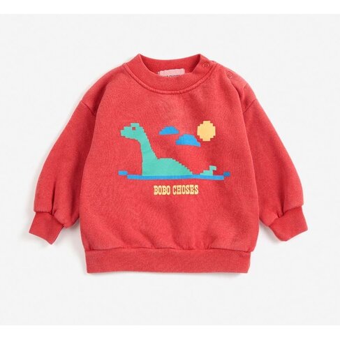 Bobo Choses Baby Lake Monster sweatshirt