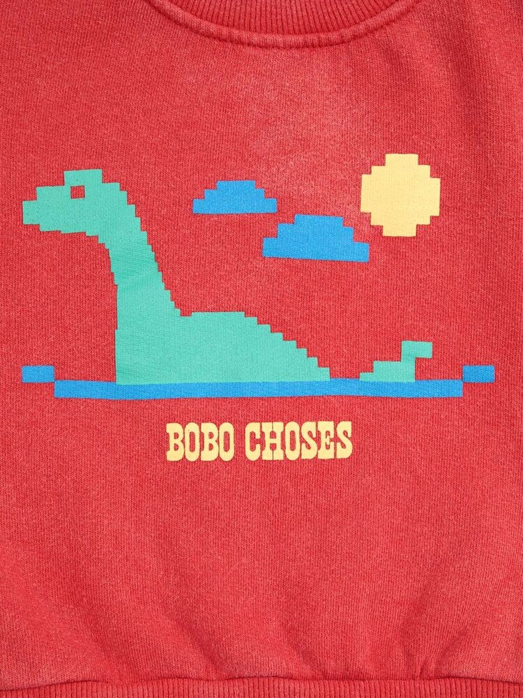 Bobo Choses Baby Lake Monster sweatshirt