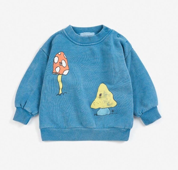 Bobo Choses Baby Mush Monster Duo sweatshirt