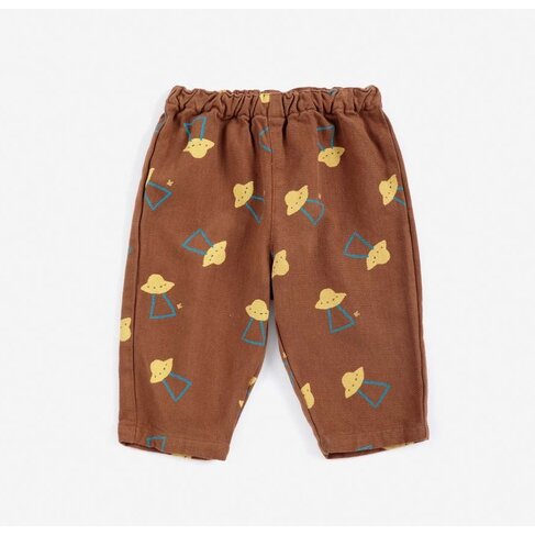 Bobo Choses Baby Pixel Abduction all over woven pants