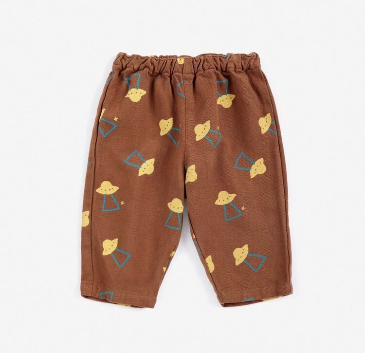 Bobo Choses Baby Pixel Abduction all over woven pants