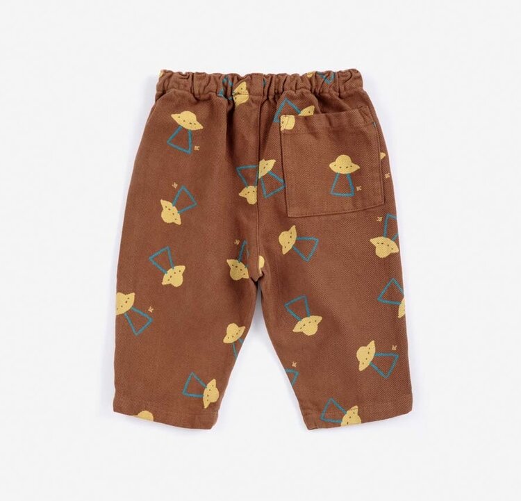 Bobo Choses Baby Pixel Abduction all over woven pants