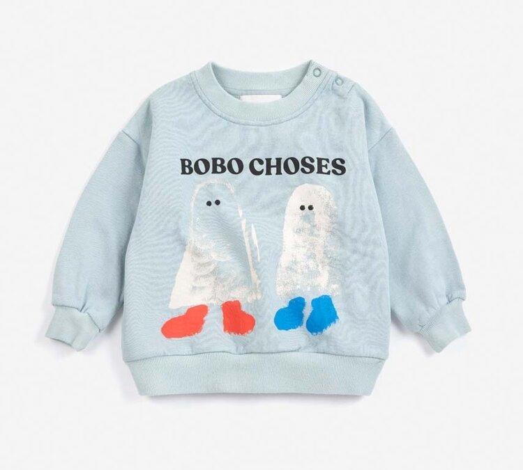 Bobo Choses Baby Booty Ghosts sweatshirt