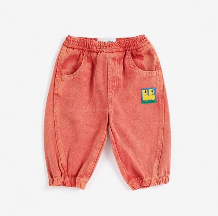 Bobo Choses Baby Booo Bo Choses Tag denim pants