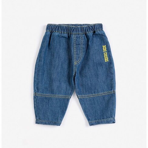 Bobo Choses Baby Taxi Saurus Tag denim pants