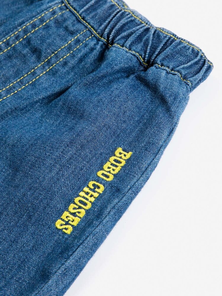 Bobo Choses Baby Taxi Saurus Tag denim pants
