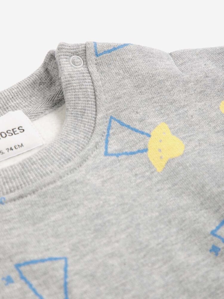 Bobo Choses Baby Pixel Abduction all over sweatshirt