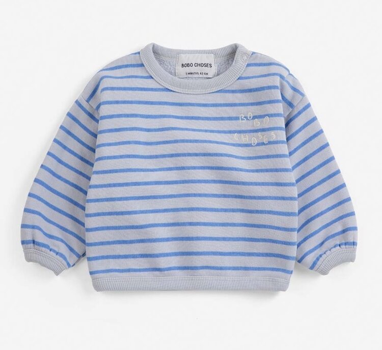 Bobo Choses Baby Bobo Choses stripes sweatshirt