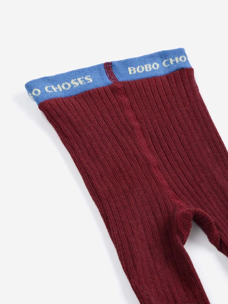 Bobo Choses Bobo Choses baby ribbed tights
