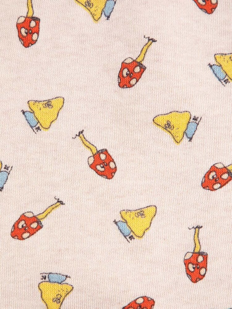 Bobo Choses Baby Mush Monster Duo all over sweatshirt
