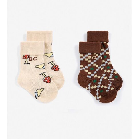 Bobo Choses Mush Monster Duo baby socks pack