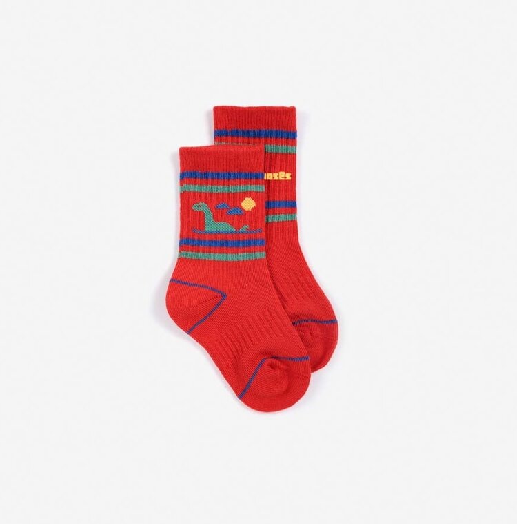 Bobo Choses Lake Monster short baby socks