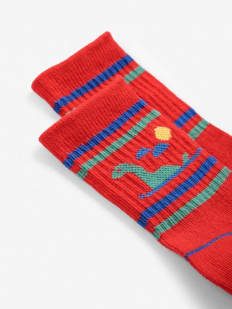 Bobo Choses Lake Monster short baby socks