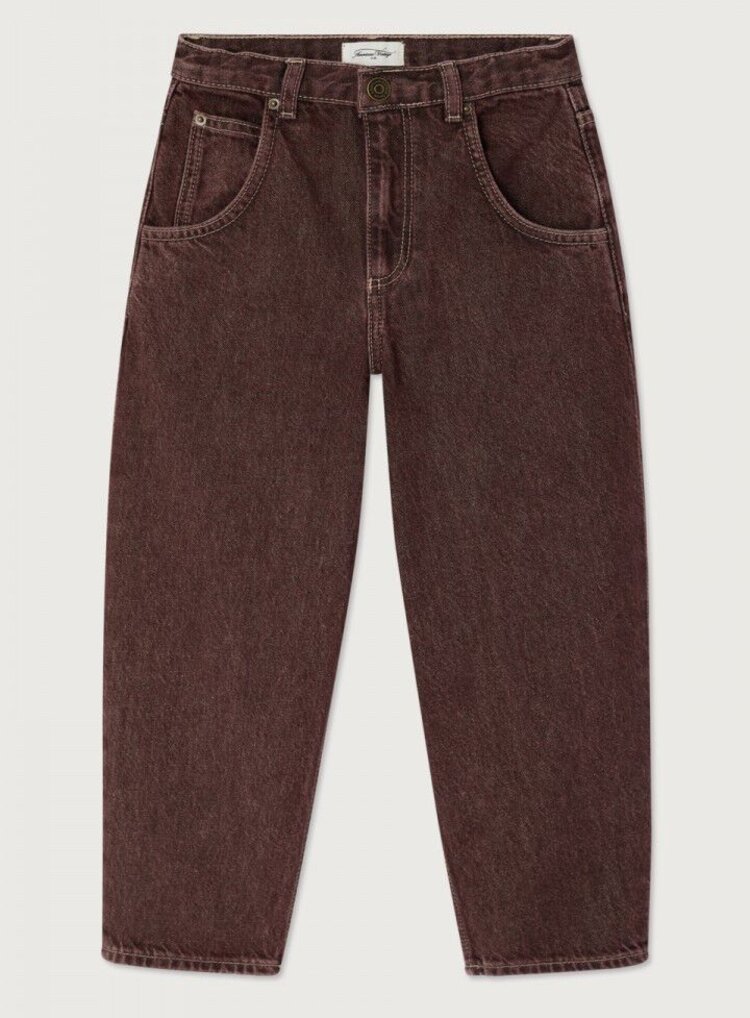 American Vintage 5 Poches Oshow - Raisin