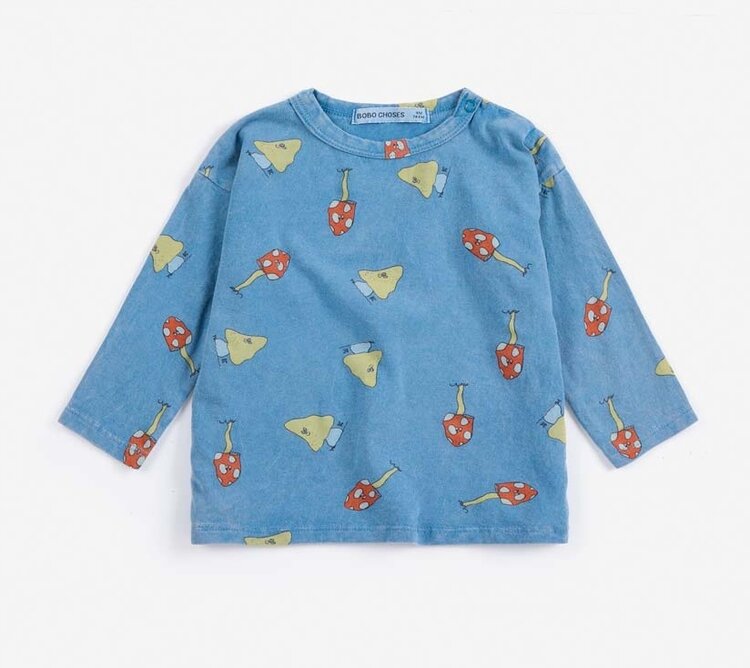 Bobo Choses  Baby Mush Monster Duo all over T-shirt