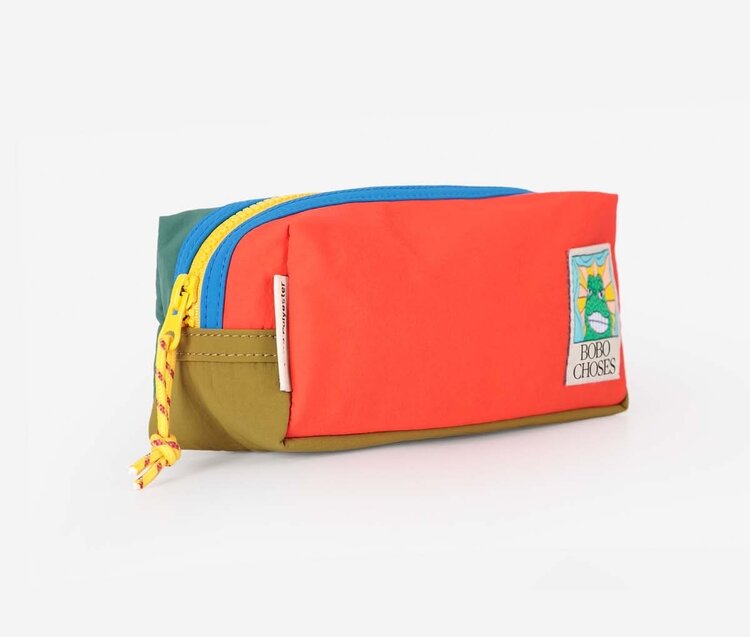 Bobo Choses Beast color block pencil case