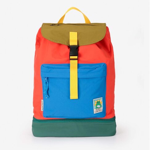 Bobo Choses Beast Tag color block backpack