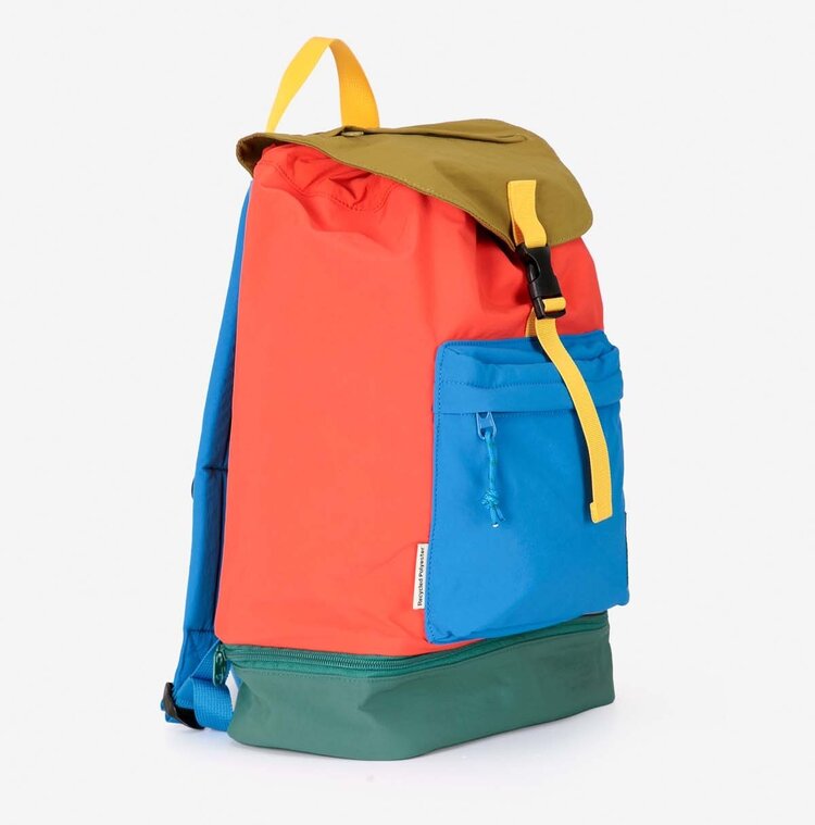 Bobo Choses Beast Tag color block backpack
