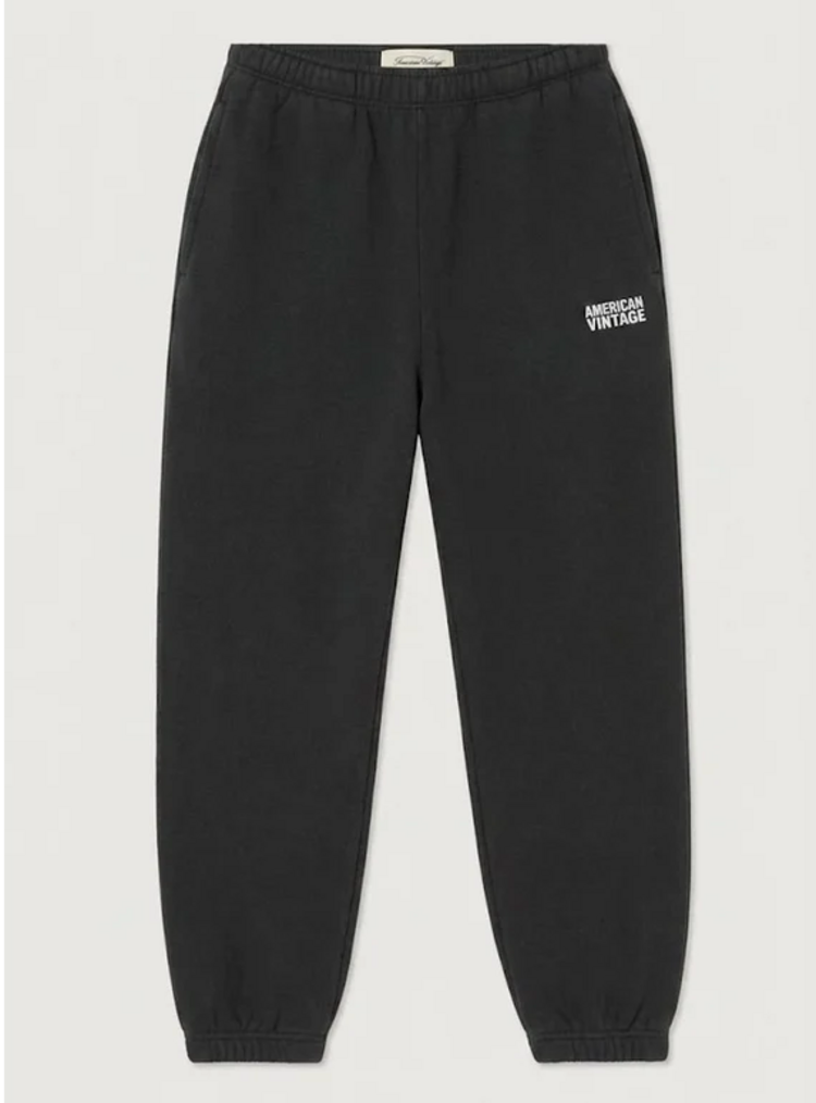 American Vintage IZUBIRD Joggings - Charbon Vintage