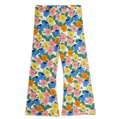 Mini Rodini Violas aop flared trousers - multi