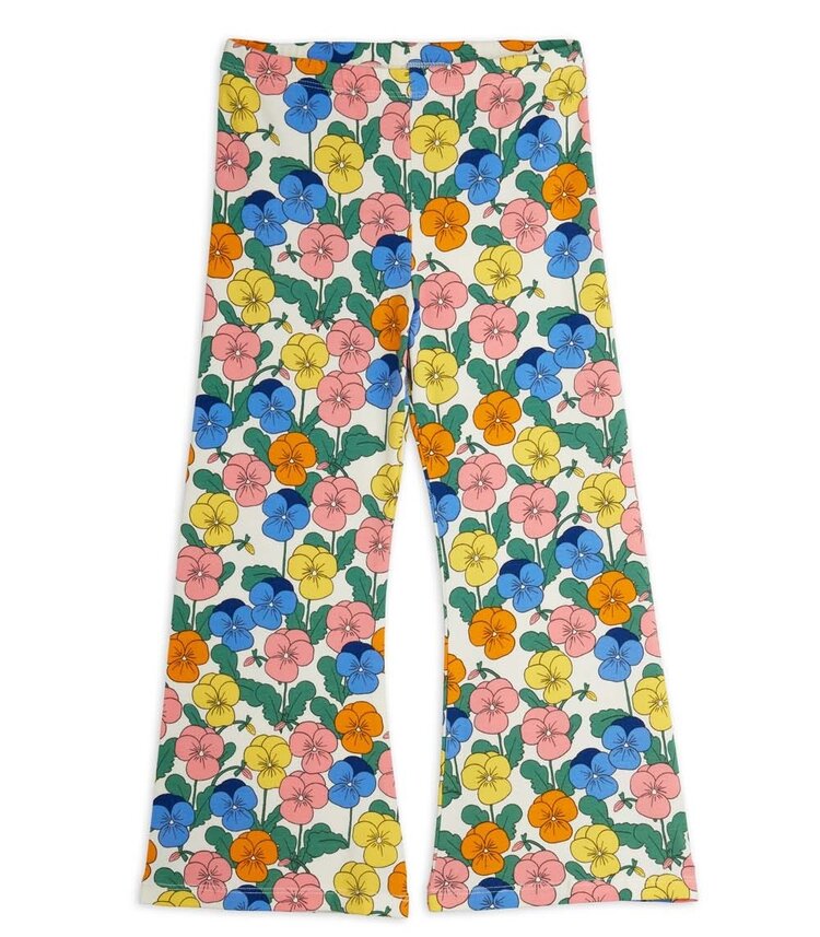 Mini Rodini Violas aop flared trousers - multi