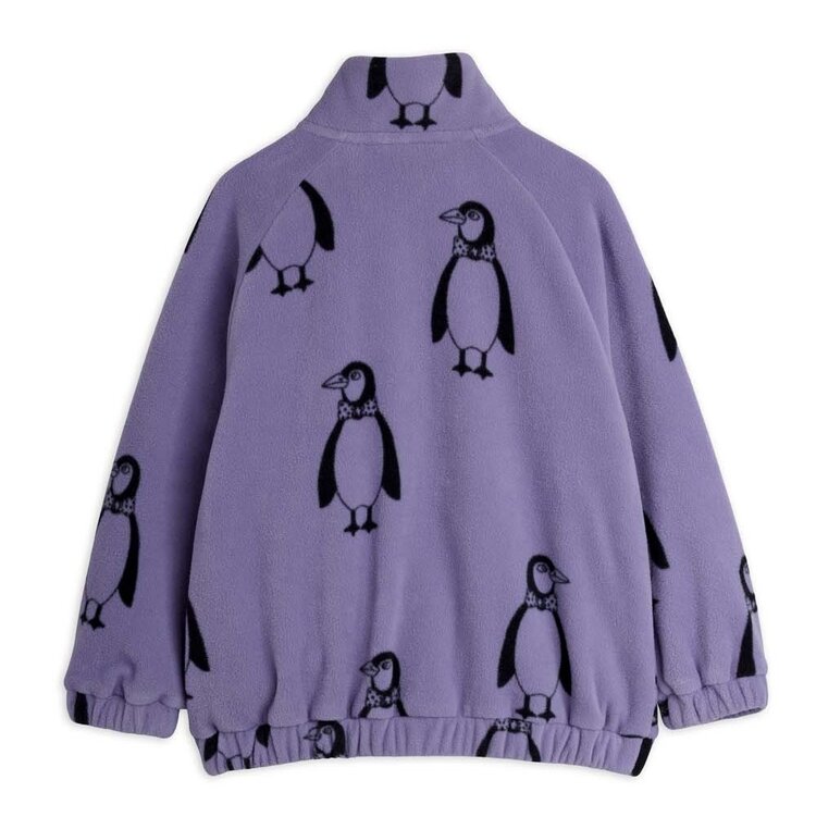 Mini Rodini Penguin aop Fleece Jacket