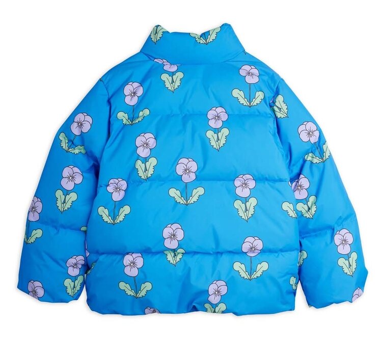 Mini Rodini Violas aop citypuffer - blue