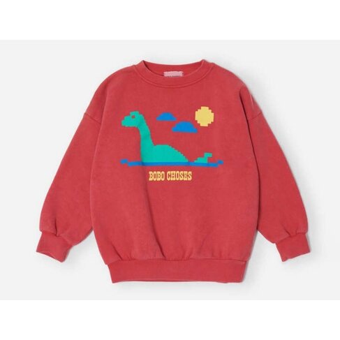 Bobo Choses Lake Monster sweatshirt - Red