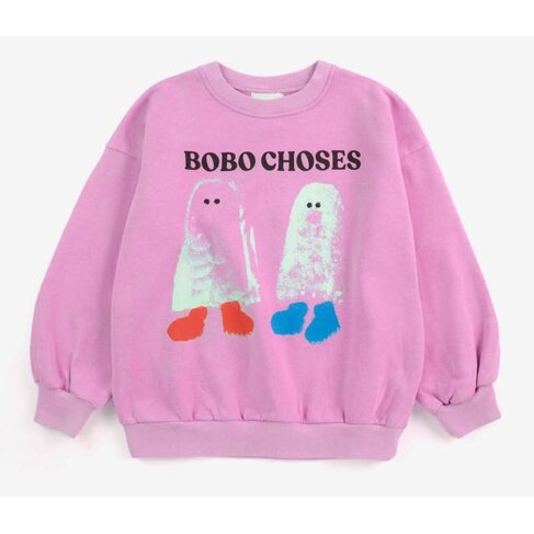 Bobo Choses Booty Ghosts sweatshirt - Pink