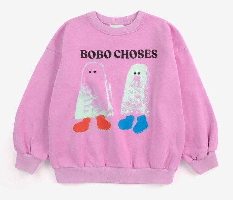 Bobo Choses  Booty Ghosts sweatshirt - Pink