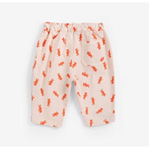 Bobo Choses Baby Softpaw Monster all over denim pants