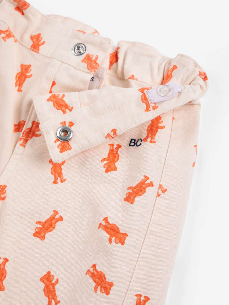 Bobo Choses Baby Softpaw Monster all over denim pants