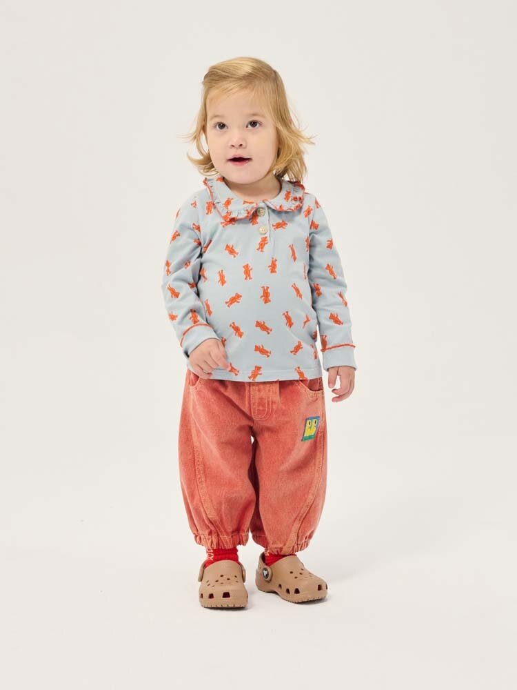 Bobo Choses Baby Booo Bo Choses Tag denim pants