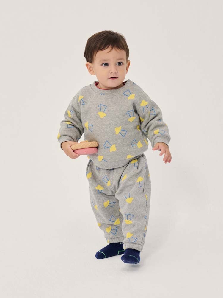 Bobo Choses Baby Pixel Abduction all over sweatshirt