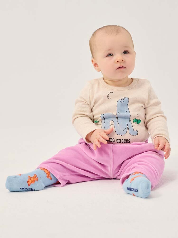 Bobo Choses Baby BC velvet jogging pants