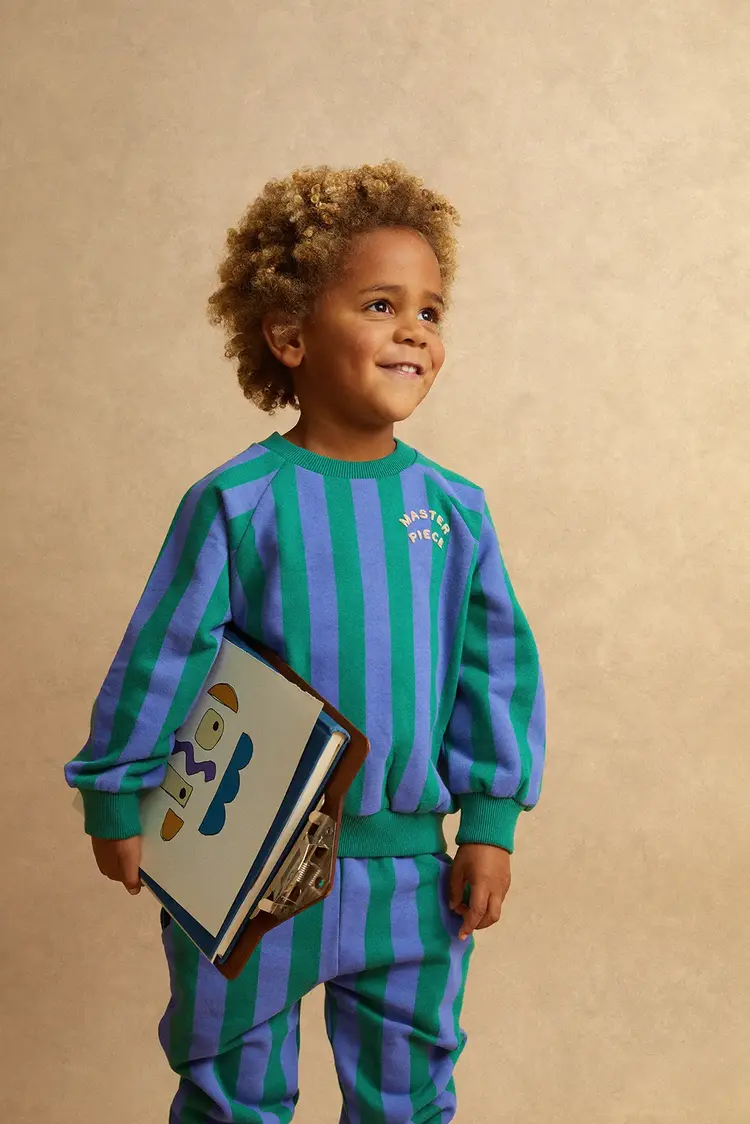 Sproet & Sprout Sweatshirt - Block Stripes