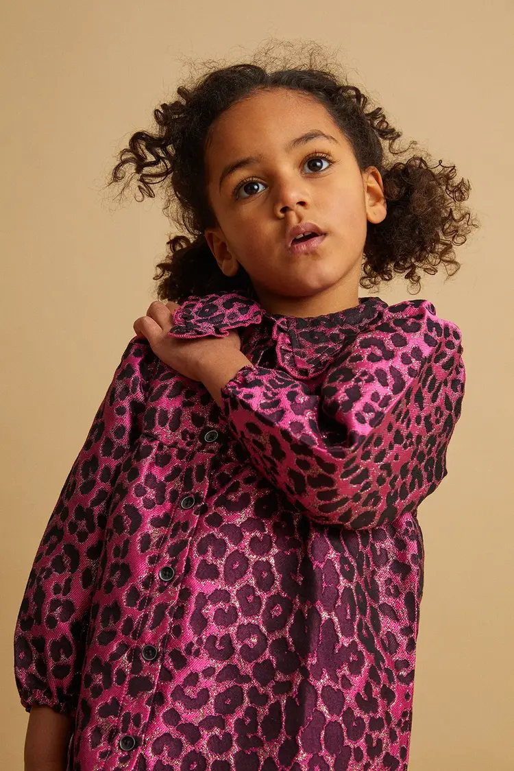 Sproet & Sprout Dress - Panther Jacquard