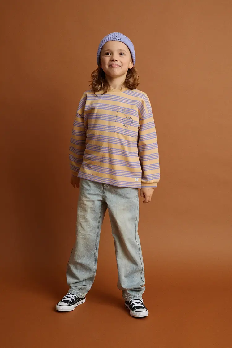 Sproet & Sprout Loose Denim Pants Blue