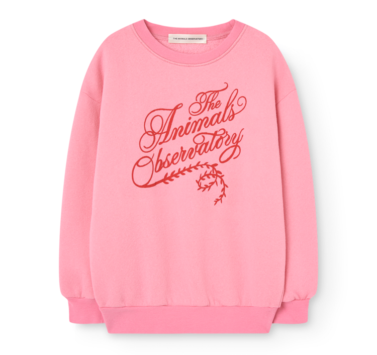 The Animal Observatory Bear Sweatshirt - Pink
