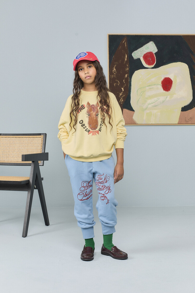 The Animal Observatory Killifish Sweatshirt - Soft Yellow
