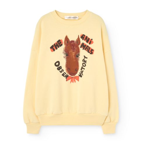The Animal Observatory Killifish Sweatshirt - Soft Yellow
