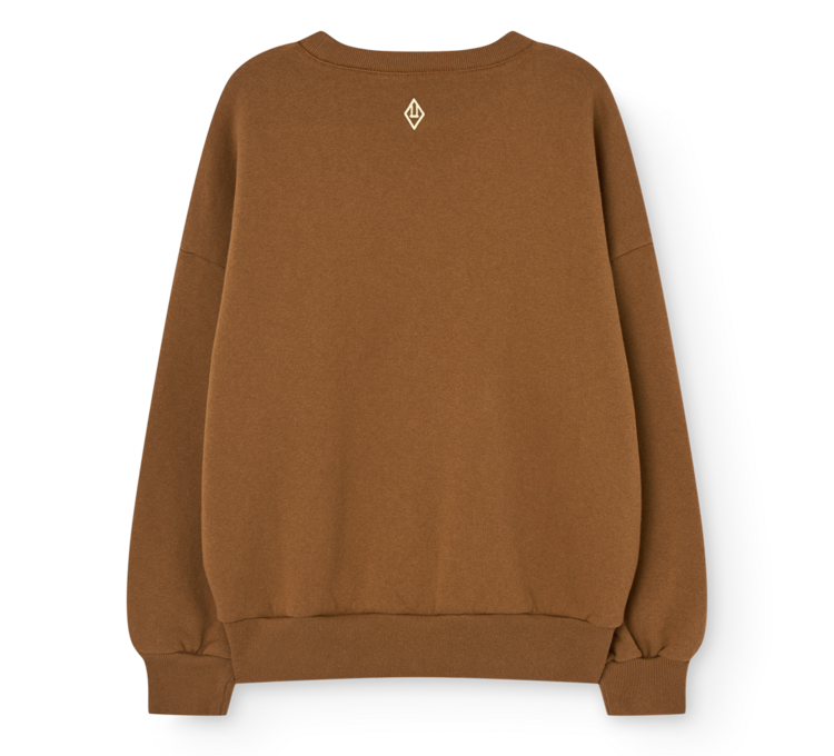 The Animal Observatory Killifish Warm Sweatshirt - Brown