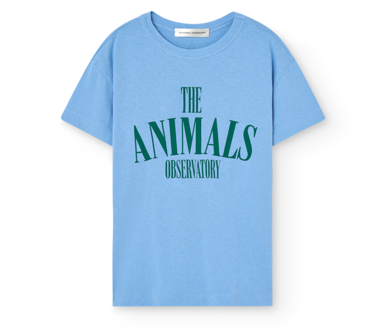 The Animal Observatory Pupfish T-shirt - Dusty Blue