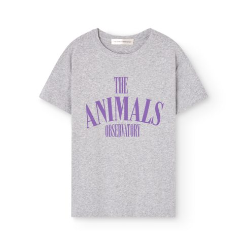 The Animal Observatory Pupfish T-shirt - Medium Gray Heather